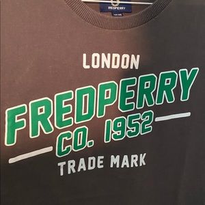 Fred Perry Fashion Tshirt Size XL(XXL SLIMFIT)
